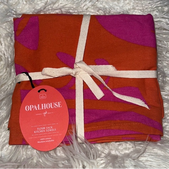 Opalhouse 2 pc Flour Sack Kitchen Towels - Picture 5 of 5